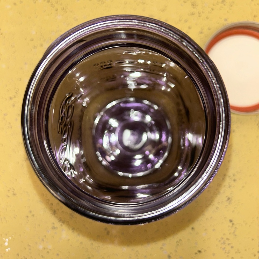 Ball Improved Purple Quart Canning Jar 1913-1915 100 Years Of American Heritage - Picture 5 of 10
